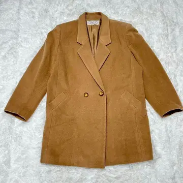 Addenda 여성용 테일러드 자켓 L 울 레나운 라이트 브라운