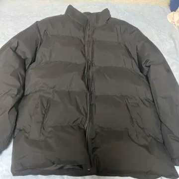 블랙 다운 자켓