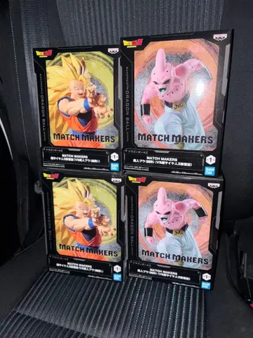 [ 미개봉 ] 드래곤볼 마인 부우 & 손오공 피규어 세트