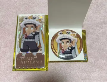 귀멸의 칼날 중국 한정 비유 히메지마 교메이 아크릴 티켓 캔뱃지