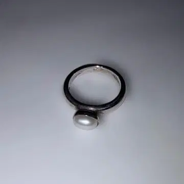 agate 펄 반지 반지