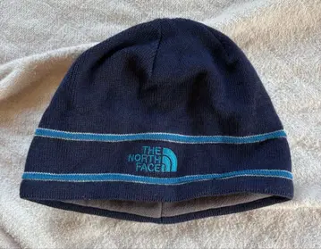 THE NORTH FACE 니트 모자 네이비 스트라이프