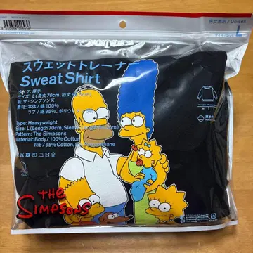 The Simpsons 맨투맨 트레이닝복 L 사이즈