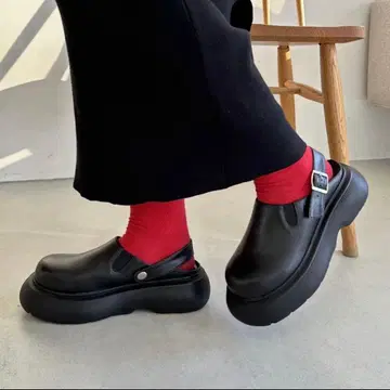 디스코트(DISCOAT) 크로그 통굽 신발