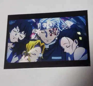 귀멸의 칼날 전집중전 유곽편 엽서 OP ED 우즈이 텐겐 스마 히나츠루