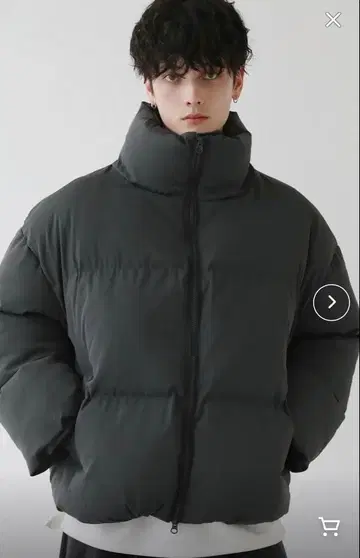 LILL 블랙 다운 자켓 M