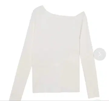 anuans 화이트 긴팔 니트