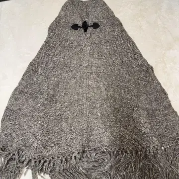 BACKLASH 초레어 13AW 울 판초