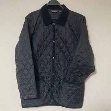 에디바우어 블랙 퀼팅 자켓