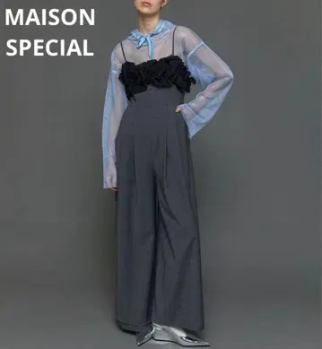 MAISON SPECIAL 플라워 모티브 올인원 S 그레이