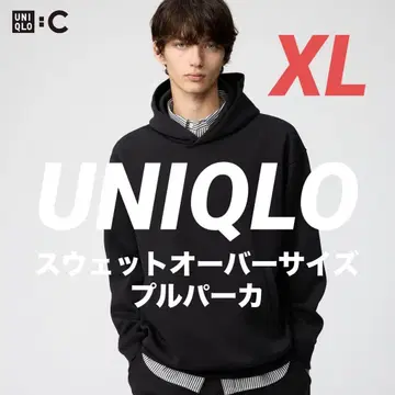 UNIQLO C 맨투맨 오버 사이즈 풀 후드티 341-471808