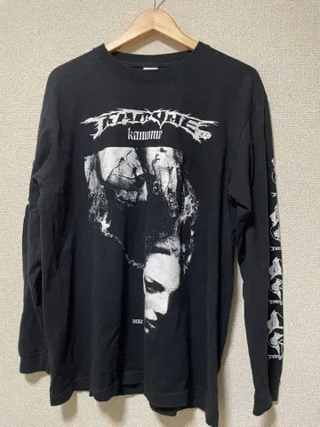 kamomekamome 롱 T XL 블랙