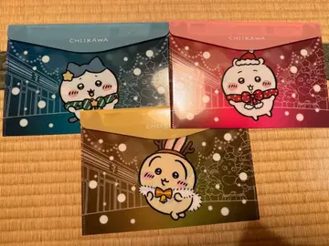 세븐 치이카와 (먼작귀) A 플랫 케이스 3종 세트