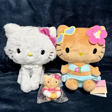 익명 배송 헬로키티 챠미키티 봉제 인형 3세트