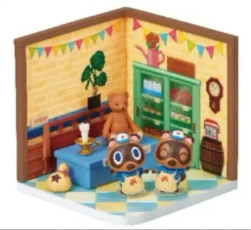 동물의 숲 마메키치&밤돌이 리멘트 피규어 해피룸