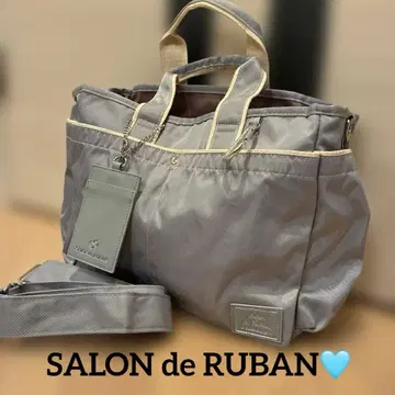 [ SALON de RUBAN ] 미사용 2WAY 숄더백 패스케이스 포함