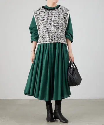 BEARDSLEY 개더 원피스