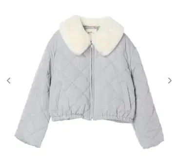 퍼 칼라 블루종 ( 그레이쉬 블루 )