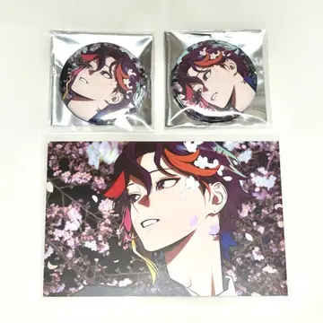 비바렌 후리 타유 개인전 레이소 캔뱃지 엽서 사쿠야