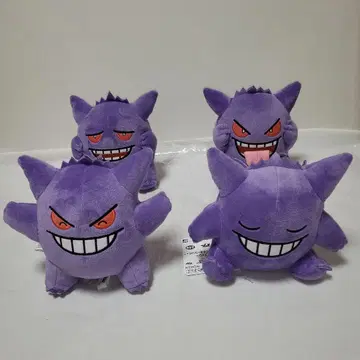 포켓몬스터 여러가지 얼굴 봉제 인형 ~겐가~ 총 4종