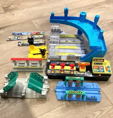 프라레일 반짝 신호 GO GO 발차 스테이션 세트