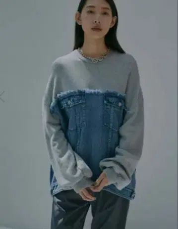 AMERI VINTAGE DENIM SWEAT OVER TOP