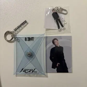 SEVENTEEN NEW THE 8 아크릴 키링 미니 파우치