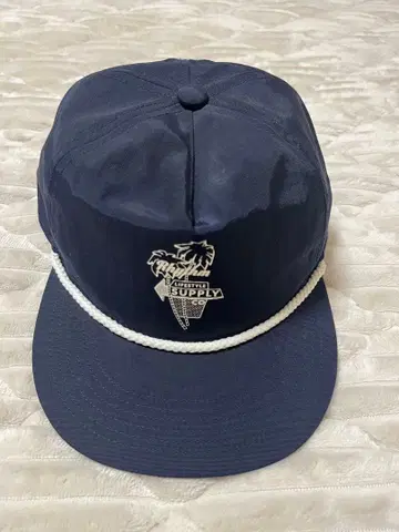 Rhythm 나일론 캡 모자 네이비