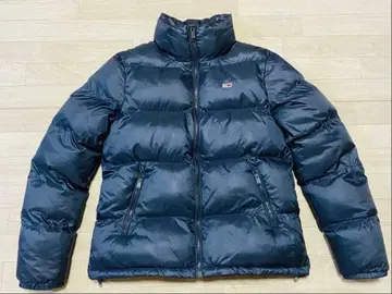 블랙 다운 자켓 충전솜