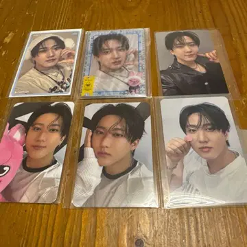 스키즈 트레이딩 카드 창빈 6장 세트