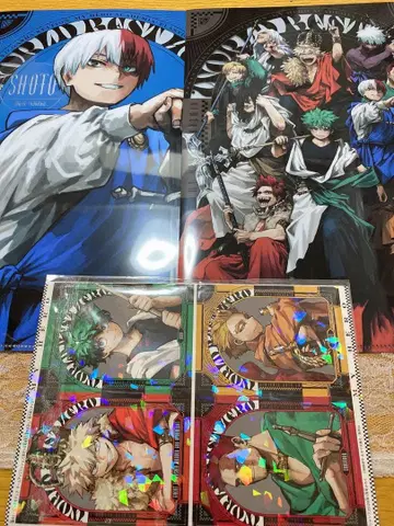 최강 점프 히로아카 부록 클리어 파일 토도로키 쇼토