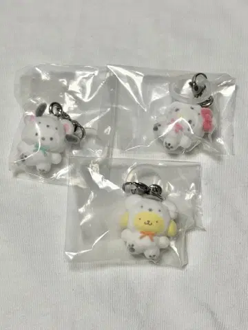 산리오 메지루시 참 후와후와 스노우 3개 세트