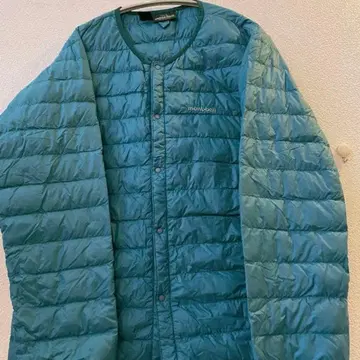 mont-bell M 사이즈 이너 다운 자켓 블루그린