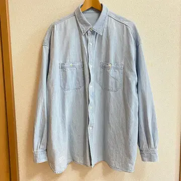 프레쉬 서비스 라이트 데님 셔츠