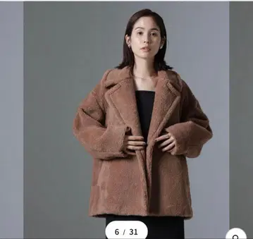 나노 유니버스 미들 기장 보아 P 코트 2024AW