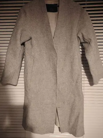 INED 그레이 롱 코트 9호