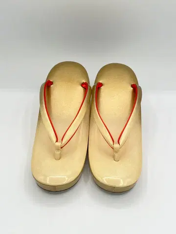 조리 골드 빨간색 라인 일본 의류 기모노 신발