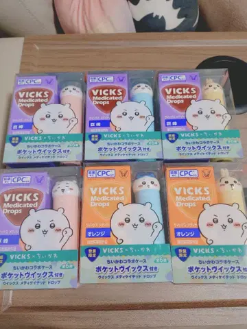 VICKS 치이카와 (먼작귀) 콜라보 케이스만