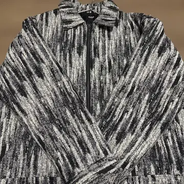 AZUL by moussy 스트라이프 집업 자켓 F 사이즈