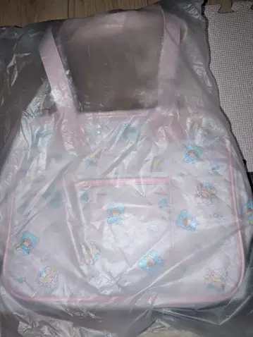 퀼팅 보스턴 백 별하늘의 엔젤 키키라라 산리오