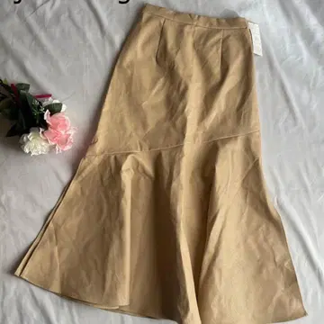 [ 새상품 ] 마제스틱 레곤 롱 스커트 플레어 머메이드 가죽