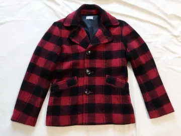 이터널 에터널 피 코트 38 버팔로 체크