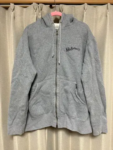 식스티에이트 앤 브라더스 지퍼 후디 풀 집업 후드티