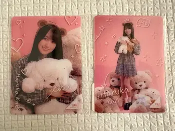 카키 하루카 Teddy Dream Town 모바카 레어 노멀 세트