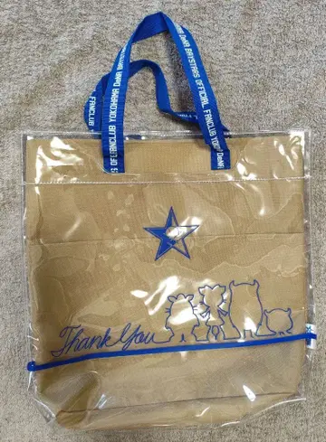 요코하마 DeNA 베이스타즈 2WAY 클리어백 팬클럽 한정판