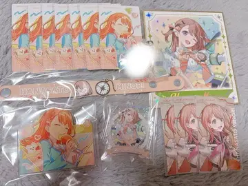 프로세카 세카라이 5th 하나사토 미노리 감사제 색지 러버 밴드 묶음