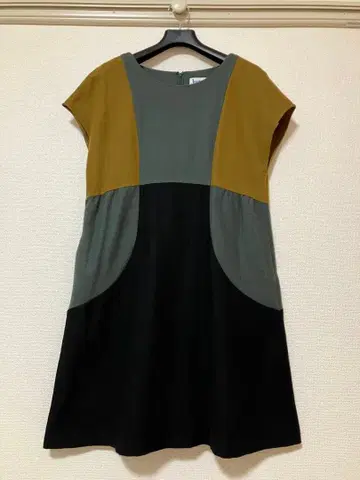 호코모모라 패치워크풍 원피스 튜닉