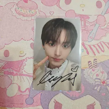 NouerA 트레이딩 카드 린 사인 포함 makestar 중화 당선