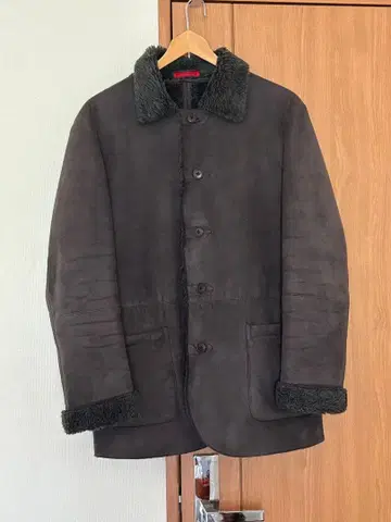 23 HOMME ECOSKIN 무스탕 자켓 새상품급