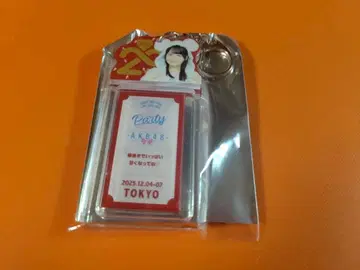 호테이 모모카 AKB48 SPECIAL 복권 티켓 홀더풍 키링